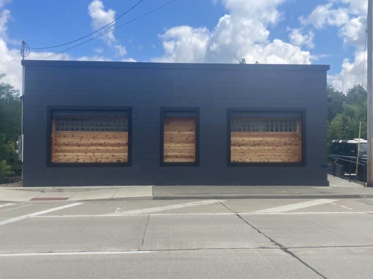 cedar wood plank siding installation